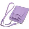 DOITOOL Borsa Porta Attrezzi per Fioristi in PU Viola per Potatura | Organizzatore per Composizioni Floreali, Design Multifunzione, Facile da Portare, per Giardinaggio e Fiori