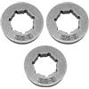 Yutacorex 3 pezzi 3/8 8T pignone Rim per STIHL 064 066 088 090 MS660 MS880 per Husqvarna 394 395 61 162 181 266 268 272 281 288 motosega, parte di ricambio # Per Stihl 0. 000 642 1216, per Oregon