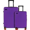 ETERNITIVE - Valigia | Valigia Rigida in ABS | Trolley con Lucchetto TSA | Bagaglio con 4 Doppie Ruote a 360°
