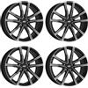AEZ 4 Cerchi in lega AEZ Montreal dark 7.5Jx18 5x112 per Volkswagen Golf ID.3 Jetta