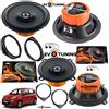 EvoTuning Hertz EvoTuning 4 Casse Altoparlanti Hertz Dcx 165 + 130 Ant+Post Fiat Panda dal 2012