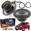 Hertz Kit 2 Casse Altoparlanti Hertz C165 Woofer Posteriori per Fiat Panda II 169