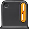 Fiskars Affilatore per Forbici | Design Ergonomico, Almeno 55% Materiali di Recupero, 80% del Corpo in ABS Rigenerato, Nero/Arancione, 1081129