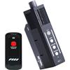 PMI SmokeNINJA PRO KIT Macchina per nebbia portatile con tempo di scoppio prolungato, controllo USB-C, effetti di nebbia superiore, vapore e ghiaccio secco per uso in studio ed eventi (PRO KIT)