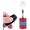 Yiduomile Mini macchina del fumo per scene fotografiche - Dispositivo portatile effetto nebbia in metallo con telecomando, perfetto per magia, cosplay ed effetti speciali (metalli rossi)