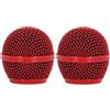 Generic Confezione da 2 griglie di ricambio per microfono, compatibili con microfono Shure SM58/SM58S