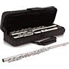 gear4music Flauto Traverso Per Principianti Con Custodia Di Gear4music | Meccanismi G decentrato ed E diviso per un jeu facile, design fori chiusi, corpo in cuprofisso