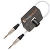 VisioSound Cavo Jack Stereo TRS 6.35mm 1/4 a Jack TRS/Cavo Patch Segnale Audio Bilanciato 0.5m Bianca
