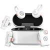 HollyView Hollyland Lark M2S Ultimate Combo Microfono da cravatta senza fili per iPhone/fotocamera/Android/PC, microfono compatto, clip in titanio, cancellazione del rumore, Vlog (bianco ghiaccio)
