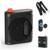 yAyusi Amplificatore Vocale per Insegnanti con Microfono Lavalier Magnetico, Mini Microfono Portatile a Mani Libere e Altoparlante, Microfoni Ricaricabili per Insegnanti per Aule/Riunioni/Discorsi
