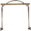 Greensen Supporto per Armonica a 24 Fori, Collo Regolabile, Robusto e Durevole, Cavezza Mundharmonika con Comodo Supporto per Collo in Gomma Leggero e Portatile 225 X 220 X 7 mm (Oro a 24