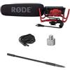 RØDE Rode VideomicPro - Microfono su fotocamera, con microfono Rycote Lyre Pack