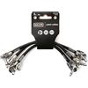 MXR JIM DUNLOP MXR Cavo di Patch, 6 pollici | 15 cm - Pacco da 3, Angolo Retto 1/4 di pollice (3PDCP06)