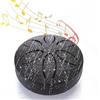 Generic 1 set di 6 tonalità in acciaio tamburo lingua 7,6 cm in acciaio al carbonio Handpan con mazzuole Outdoor Garden Rain Drum Mini strumento a percussione per meditazione yoga musica istruzione relax