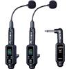 Zoegneer Sassofono Wireless UHF Microfono Sistema Con Ricevitore Trasmettitore 16 Canali Per Sassofono Erhu Tromba Saxo (1 IN 2)