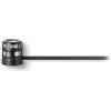 Shure WL185M - Microfono lavalier professionale a basso profilo, a condensatore, cardioide, con terminazione LEMO, include custodia, fermacravatta e parabrezza a scatto, nero (WL185MB/C-LM3)
