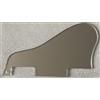 Mixiduoad Battipenna per chitarra Gibson ES-335 stile corto (1 strato argento specchiato)