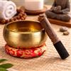 Generic Set di Campane Tibetane da 80 mm, Autentico, Campana del Suono Martellata a Mano, Ideale per Yoga, Meditazione, Mindfulness, Guarigione