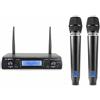 VONYX WM62 2XDRAADLOZE MICROFOON UHF-16K