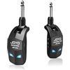 JOYO Guitar Wireless System 2.4GHz 4 Channels Rechargeable Audio Wireless Bass Guitar Transmitter Receiver for Electric Instruments (JW-03)