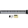 Jectse Tastiera per Pianoforte Avvolgibile Portatile Ricaricabile a 88 Tasti con Altoparlante, Design Pieghevole per un Facile Trasporto, Adatta per Ambienti di Insegnamento in Classe e