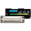 Lee Oskar Armonica Lee Oskar Melody Maker High C Major per Rhythm and Blues, Country, Afro, Clave, Reggae, Jazz Standards - diatonica a 10 fori - piastre delle ance in ottone - custodia in plastica inclusa
