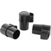Buachois Tappi per Saxofono Alto in ABS, 3 Pezzi Protezione per Chiavi e Collo Curvo, Adatti per Saxofono in Sib, Accessori per Strumenti Musicali