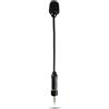 Movo MV-M101 Microfono Lavalier Omnidirezionale a Collo d'Oca - Compatibile con Trasmettitori Wireless DJI Mic/Rode Wireless Go Series - Microfono a Clip per Interviste e Creatori di Contenuti