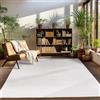 Carpettex Tappeto Salotto Moderno Crema 200x300 (200 x 290 cm) Stile Scandinavo Boho 3D - Tappeto Soggiorno Pelo CortoIdeale per Camera da Letto e Cucina