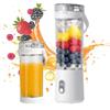 TWSOUL Frullatore portatile to go & smoothie Maker, mini frullatore da 600 ml con 12 lame, bicchiere senza BPA con coperchio a prova di perdite e apertura per bere, frullatore di tipo C, 22000 giri/min
