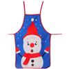 DAZZLEEX Set di 4 grembiuli natalizi per bambini con personaggi natalizi per cucinare e cuocere al forno