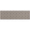vidaXL Tappeto da Cucina Diamanti grigi e bianchi 180 x 60 cm