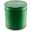 Santa Cruz Shredder Macinino per erbe e spezie, prodotto negli Stati Uniti, misura media (5,6 cm), verde