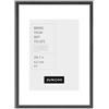 JUNOMI® Cornice DIN A3 29,7x42 cm legno | Colore Nero | Cornice poster | Per poster 29,7x42 cm. Legno di pino, profilo 1,3 cm, pronta da appendere