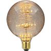 YUANYUYING Lampadina Fuochi d'Artificio - Lampadina LED retrò a forma di stella da 3W con attacco E27, luce decorativa Edison vintage dimmerabile a forma di fuochi d'artificio (Vetro G125)