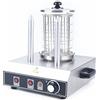 SAUADY Riscaldatore Salsicce Elettrico Hot-Dog Macchina Professionale Con 2 Spiedini Riscaldanti Ristorante Per Salsicce Panini Elettrodomestici