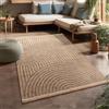 Paco Home Tappeto Cucina Da Esterno Salotto Moderno Balcone Terrazo Motivo Boho Motivo Floreale Motivo Geometrico, Dimensione:240x340 cm, Colore:Beige 3