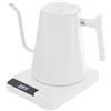 Tagtuell Bollitore elettrico a collo di cigno, bollitore elettrico con indicatore LED, bollitore in acciaio inox per casa, ufficio, hotel, controllo della temperatura