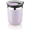 WACACO Octaroma Termos caffè, Interno in ceramica, 180ml, Frosted Plum | Tazza riutilizzabile in acciaio a doppia parete, Isolamento sottovuoto, Bordo sottile, Ideale per espresso e bevande piccole
