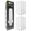 CLAR - Lampadina PLC Gemini D 18W Luce Fredda 6500K G24d-2, Non Regolabile (Pack 10)
