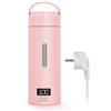 Flintronic Bollitore Elettrico Portatile, 380ML Bollitore da Viaggio, Bollitore Portatile Elettrico, con Display LCD per Tè Caffè Latte, Spegnimento Automatico/Protezione Contro l'ebollizione Secco