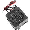 Akozon Incubatore per riscaldamento di piccoli spazi del riscaldatore dell'automobile del ventilatore PTC di temperatura costante(12V 150W)