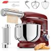 Fentic Impastatrice Planetaria 2000W con Tirapasta, Ciotola 6,2L, Antracite | Impastatrice Planetaria con Tirapasta