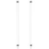 Homesally Tubi Fluorescenti T5 14W 549mm, Attacco G5 a 2 pin, Lampadine CFL Bianco Freddo 4000K, T5 Tubo Luminoso a Risparmio Energetico, per Luci di Emergenza e Luci a Striscia,2 pcs