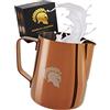 Barista Legends® Bricco latte in acciaio inox Rame 600ml con beccuccio speciale Latte Art - Bollitore latte lucida - Bricco latte professionale acciaio inox per baristi - Accessori per baristi