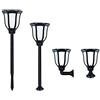 GRIFEMA DG2004, Luce Solare Giardino, Lampada Potenti, 2 Pezzi