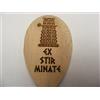 FastCraft Exstirminate - Cucchiaio in legno ispirato a Dalek Doctor Who, idea regalo