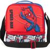 Get Trend Marvel Spiderman Borsa Termica Bambini, Lunch Bag Merenda con 2 Scomparti, Porta Pranzo Bambino per Scuola Asilo e Tempo Libero, Idea Regalo Bambino (Multi Spiderman)