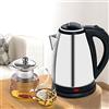 CIAOBOSI Bollitore Acqua Elettrico 2000W in acciaio 2 Litri Riscalda Acqua Tisane Tè