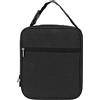 Hamwesh Borsa per il Pranzo Coibentata, Borsa per il Pranzo Impermeabile a Tenuta Stagna in Tessuto Oxford da 6 Litri, con Cerniera Liscia e Tasca per Maniglia per Ufficio, Scuola, Campeggio, (BLACK)